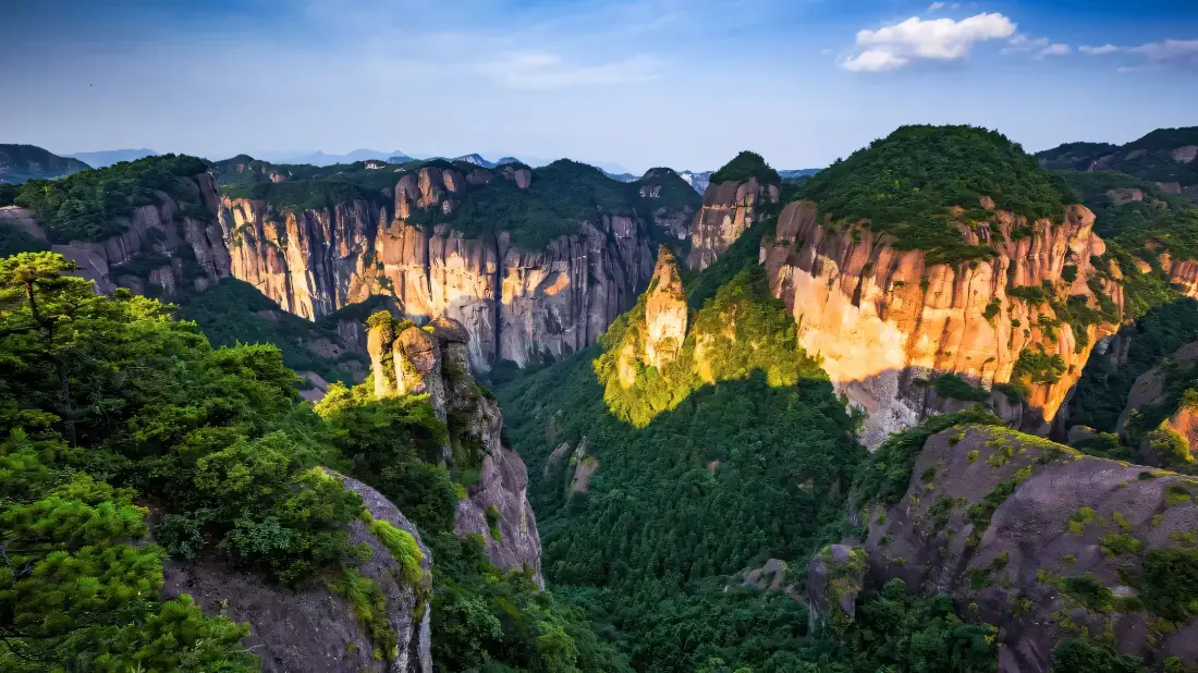 2k台州神仙居壁纸｜自然风光背景图片 - 浙江名山「哲风壁纸」