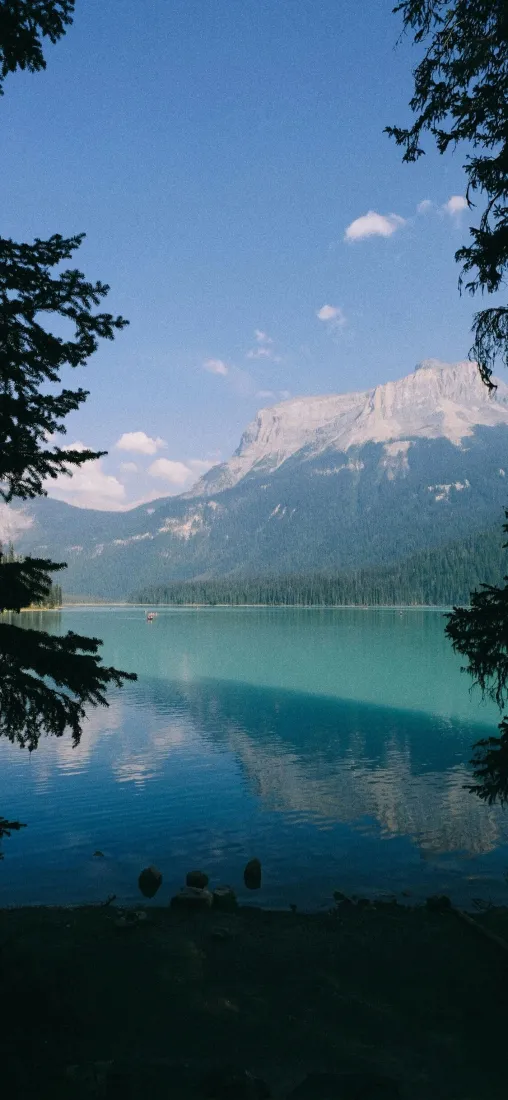雪山手机壁纸｜湖水背景图片 - 自然风景「哲风壁纸」