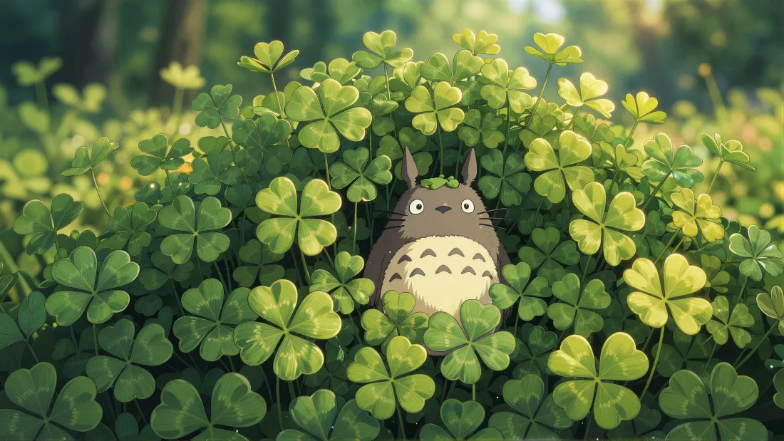 4k龙猫壁纸｜宫崎骏动漫背景图片 - 四叶草「哲风壁纸」