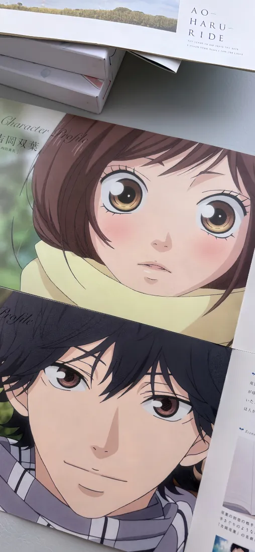 青春之旅手机壁纸｜动漫背景图片 - 马渕洸吉冈双叶「哲风壁纸」