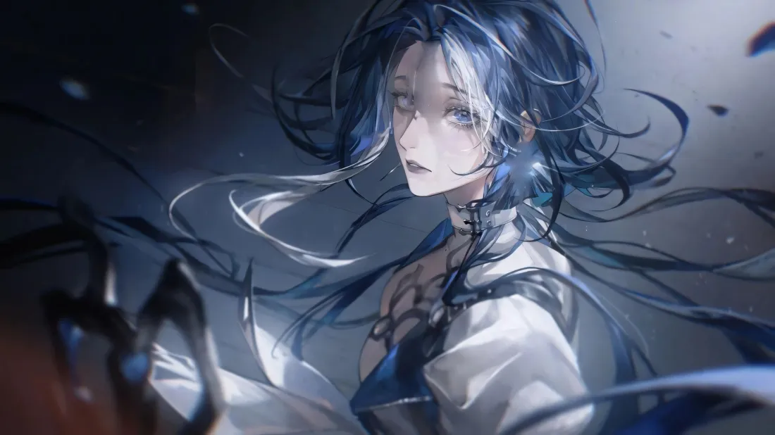 3k阿黛拉壁纸｜无期迷途背景图片 - 蓝发御姐「哲风壁纸」