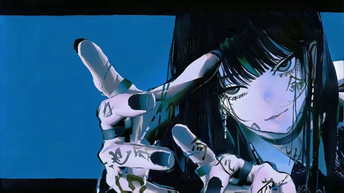 3k符咒暗黑壁纸｜机械义肢背景图片 - 二次元少女「哲风壁纸」