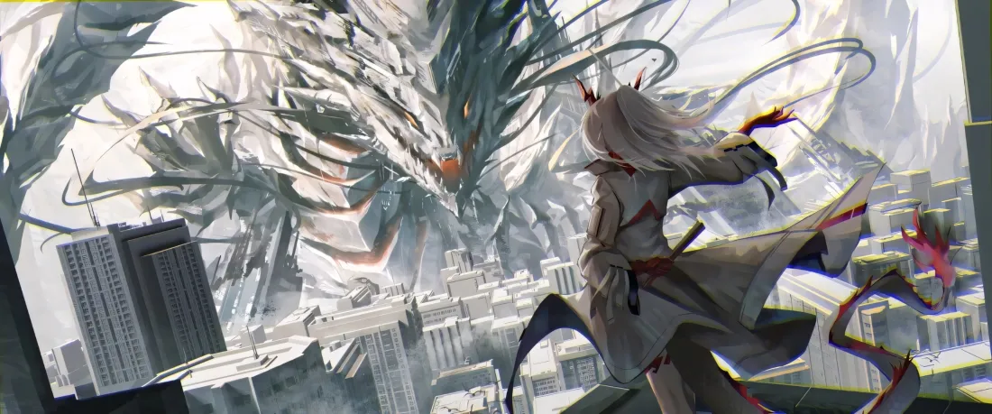 3k年壁纸｜明日方舟背景图片 - 废墟都市「哲风壁纸」