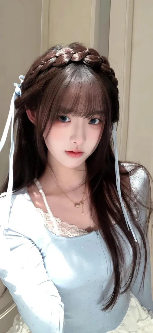 清纯少女手机壁纸｜浅色系背景图片 - 温柔氛围感「哲风壁纸」