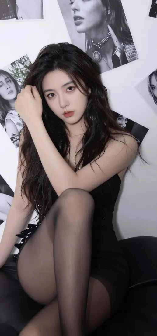 黑丝美女手机壁纸｜手机背景图片 - 高颜值女生「哲风壁纸」