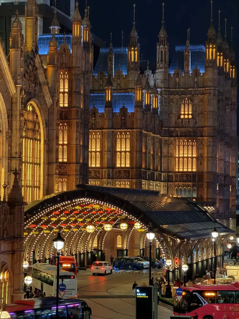 伦敦古典建筑手机壁纸｜城市夜景背景图片 - 欧式街景「哲风壁纸」