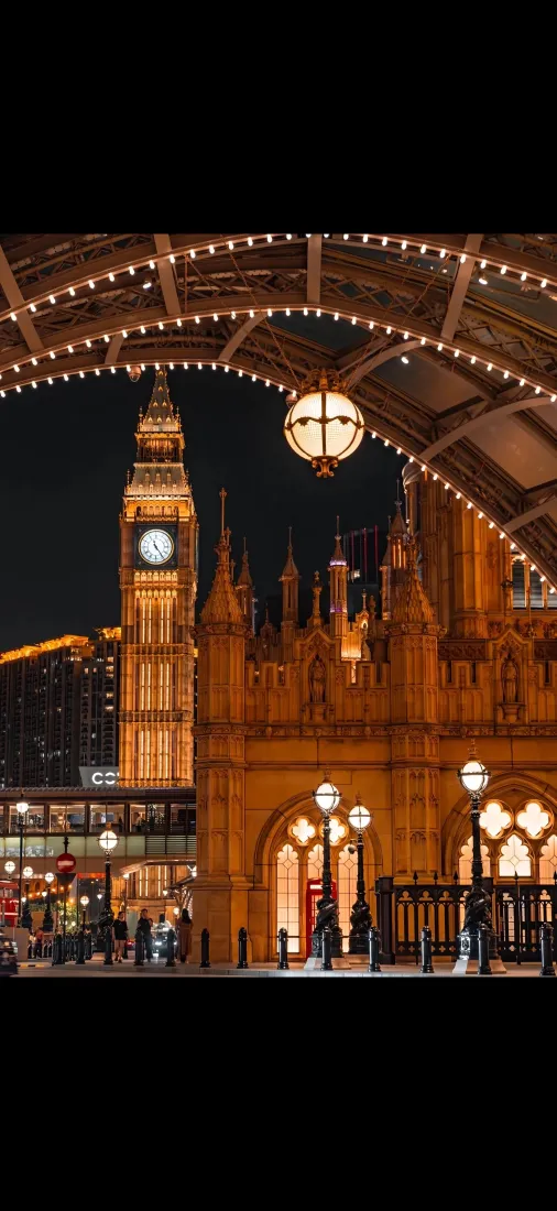 大本钟手机壁纸｜伦敦夜景背景图片 - 城市街景「哲风壁纸」