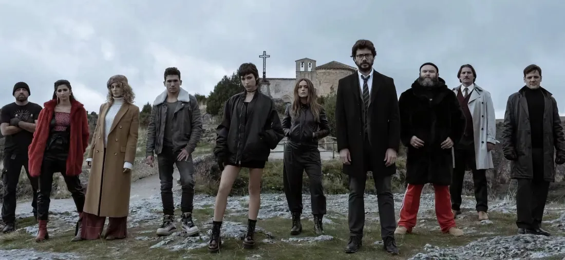 5k纸钞屋壁纸｜影视背景图片 - 西班牙现象级神剧「哲风壁纸」