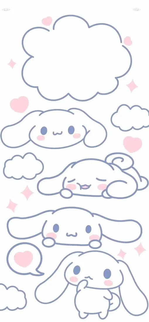 玉桂狗手机壁纸｜可爱背景图片 - 软萌云朵「哲风壁纸」