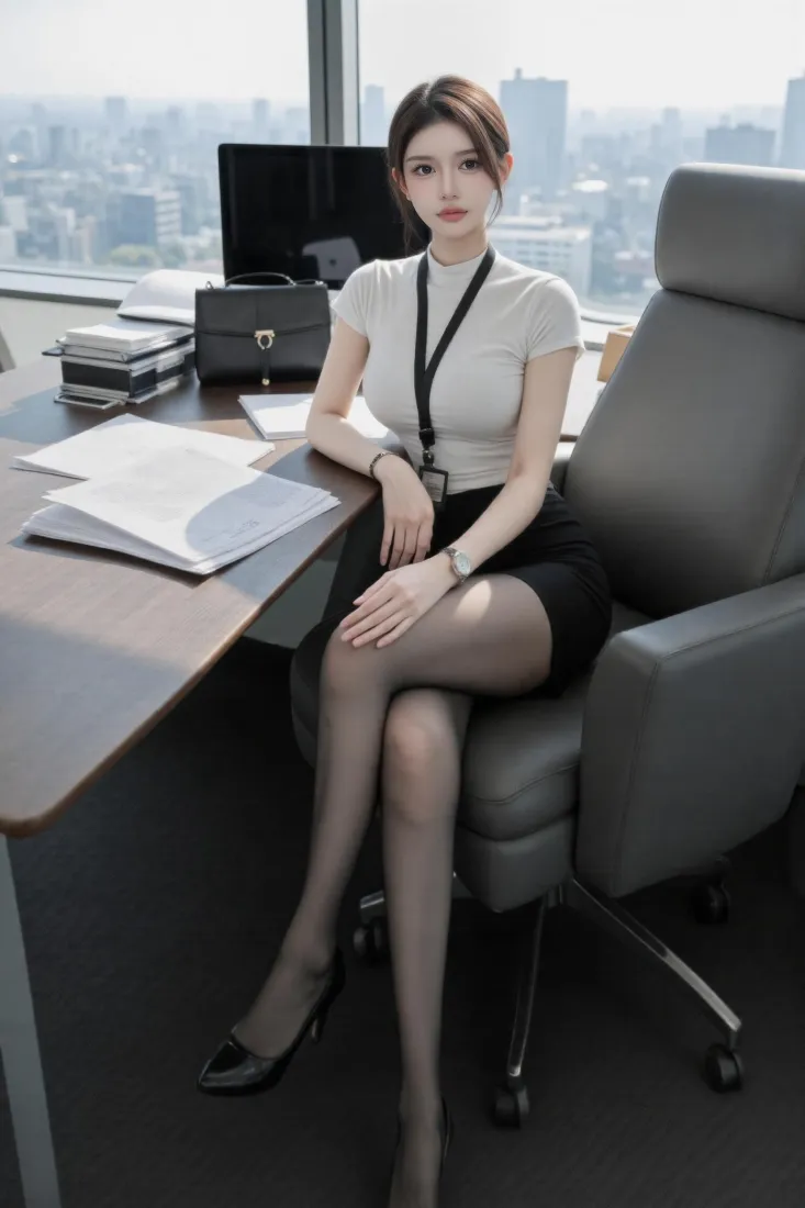 气质OL手机壁纸｜办公场景背景图片 - 都市御姐「哲风壁纸」