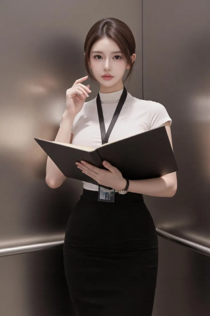 职业美女手机壁纸｜手机背景图片 - 干练通勤职场OL「哲风壁纸」