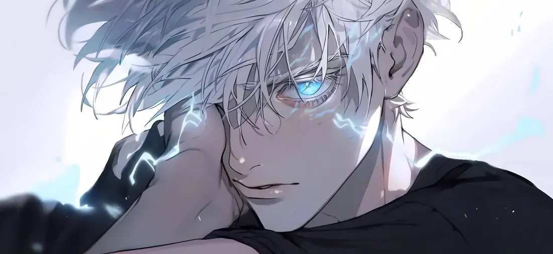 2k五条悟壁纸｜咒术回战背景图片 - 银发蓝瞳「哲风壁纸」