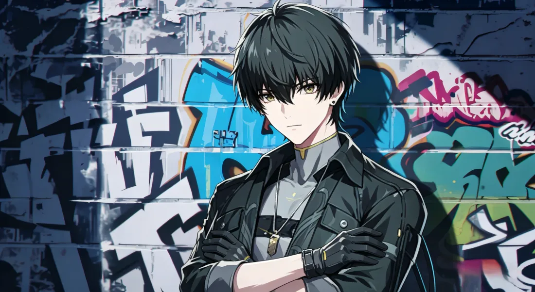 3k鸣潮壁纸｜涂鸦街头背景图片 - 男漂泊者「哲风壁纸」