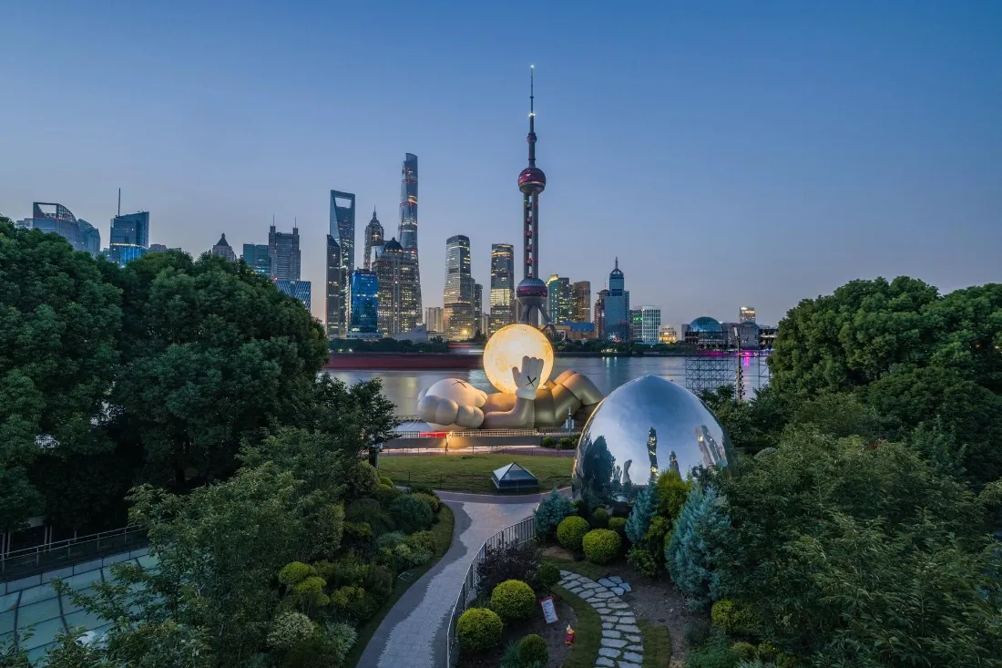 2k上海陆家嘴壁纸｜黄昏江景背景图片 - 平板「哲风壁纸」