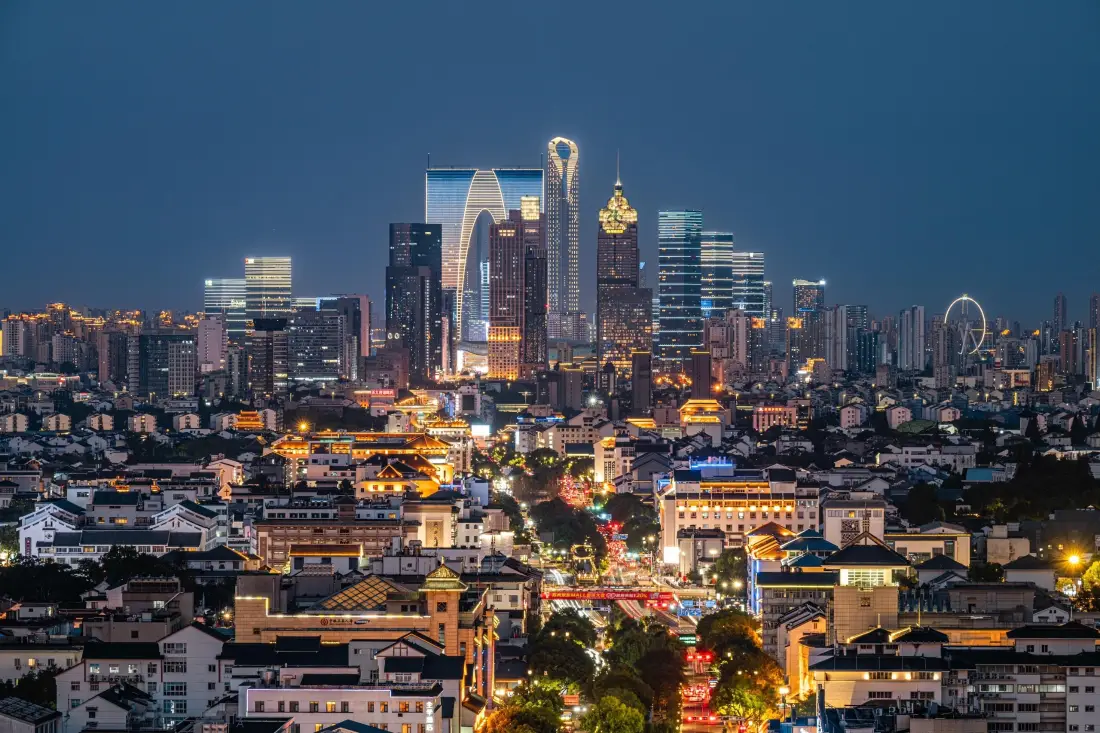 3k城市夜景壁纸｜平板背景图片 - 都市天际线「哲风壁纸」