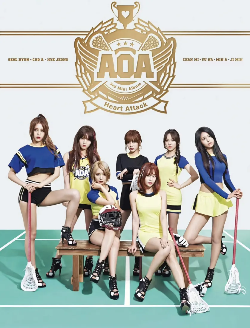 AOA女团手机壁纸｜韩国女团背景图片 - 运动风写真「哲风壁纸」