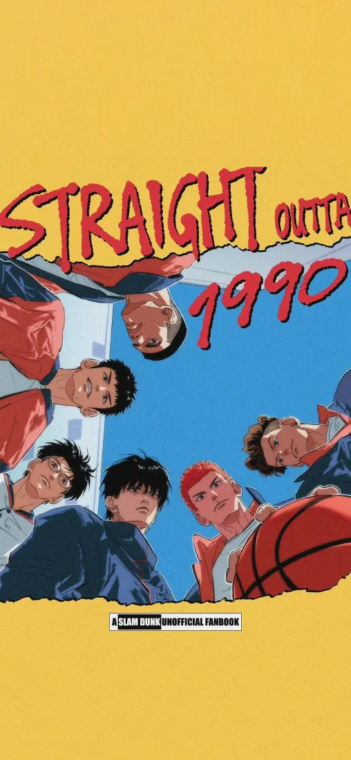 灌篮高手手机壁纸｜湘北篮球队背景图片 - 经典群像「哲风壁纸」