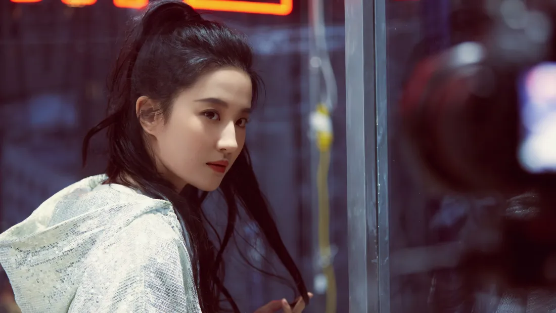 3k刘亦菲壁纸｜古装街拍背景图片 - 清冷美女「哲风壁纸」