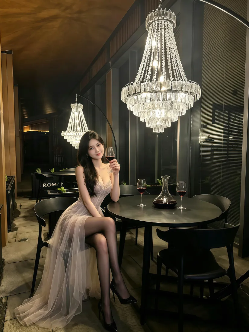 气质女神手机壁纸｜轻奢餐厅背景图片 - 氛围感御姐「哲风壁纸」