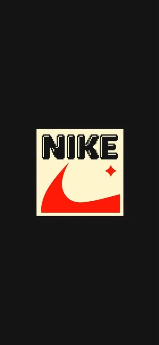 NIKE手机壁纸｜暗黑背景图片 - 潮牌标识「哲风壁纸」