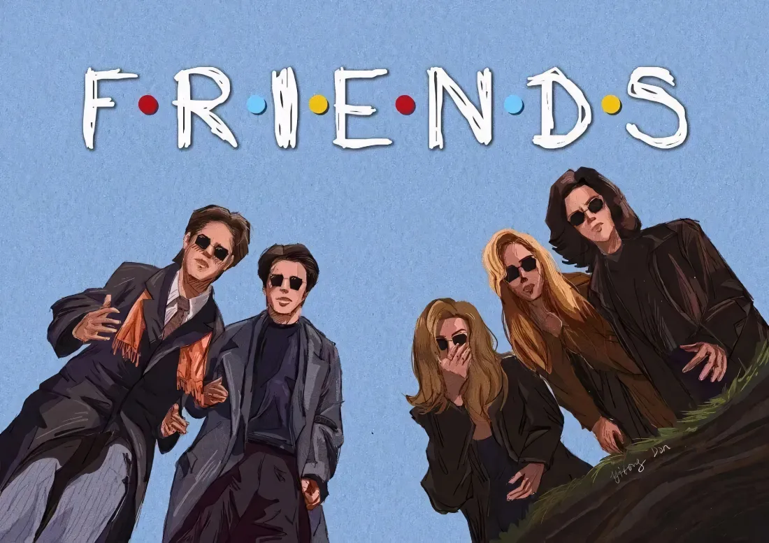 2k老友记壁纸｜油画背景图片 - 经典美剧「哲风壁纸」