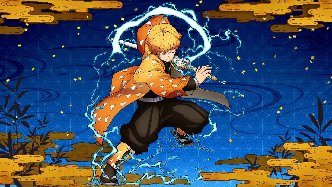 2k我妻善逸壁纸｜鬼灭之刃背景图片 - 雷之呼吸「哲风壁纸」