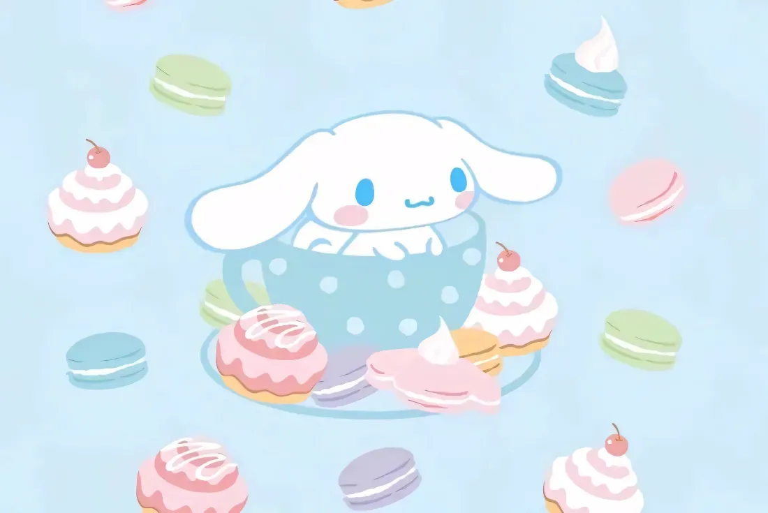 2k玉桂狗壁纸｜甜点背景图片 - 清新治愈「哲风壁纸」
