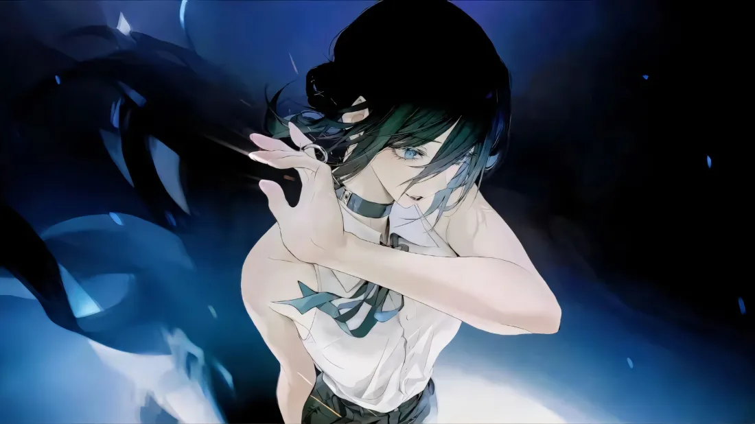 3k蕾塞壁纸｜电锯人背景图片 - 暗调二次元少女「哲风壁纸」