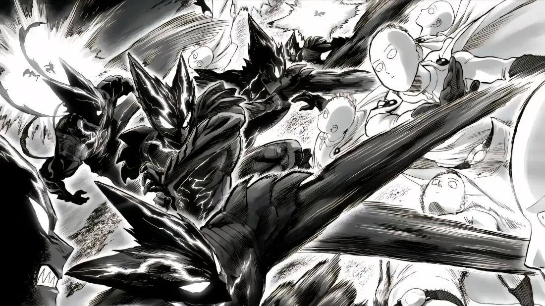 3k埼玉饿狼壁纸｜一拳超人背景图片 - 热血对战「哲风壁纸」