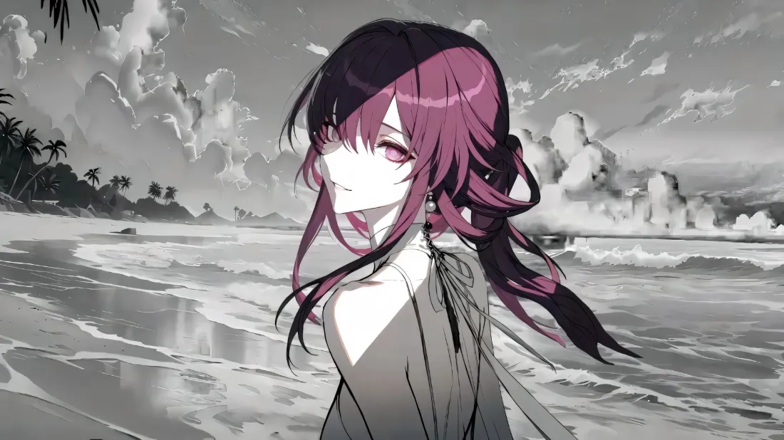 3k卡夫卡壁纸｜崩坏星穹铁道背景图片 - 海滩「哲风壁纸」