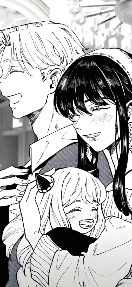 间谍过家家手机壁纸｜温馨背景图片 - 一家三口「哲风壁纸」