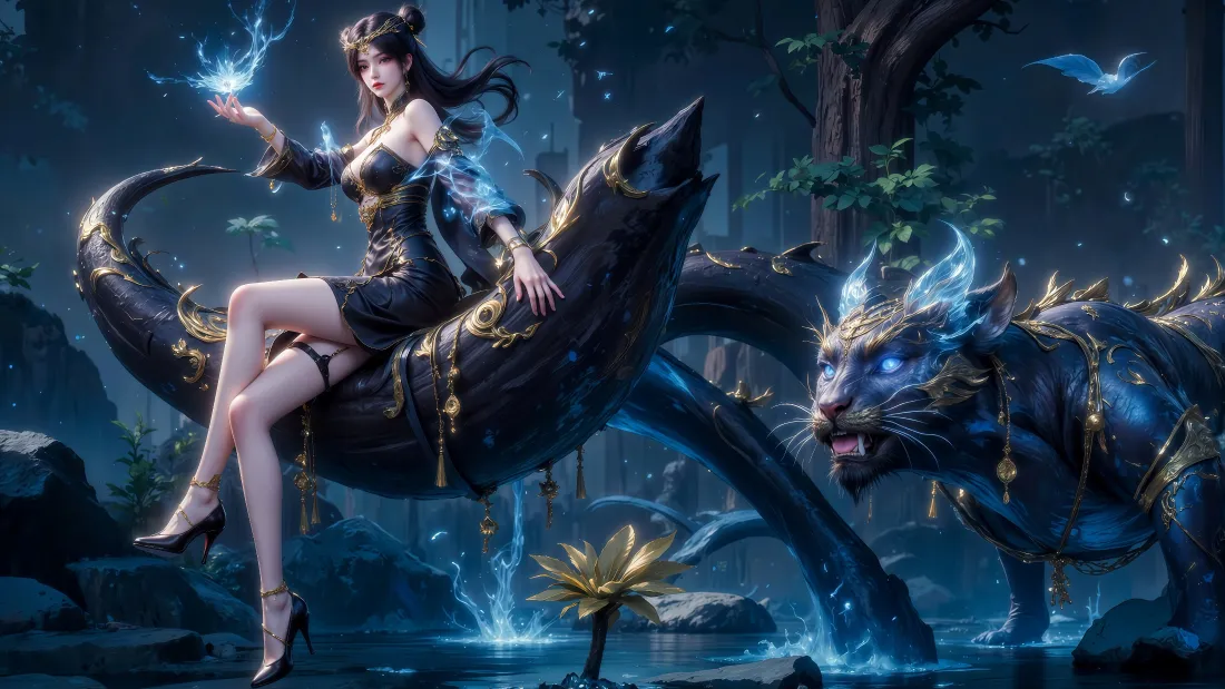 4k沧元图壁纸｜国漫玄幻背景图片 - 黑衣李少英「哲风壁纸」