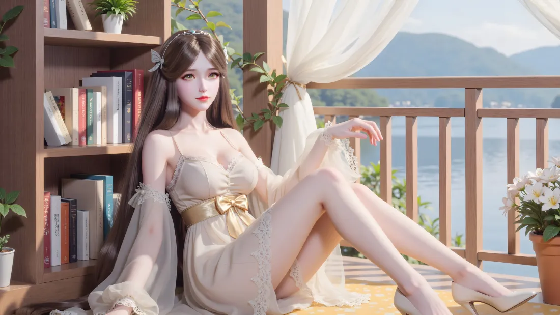 11k宁荣荣壁纸｜斗罗大陆背景图片 - 阳光阳台女神「哲风壁纸」