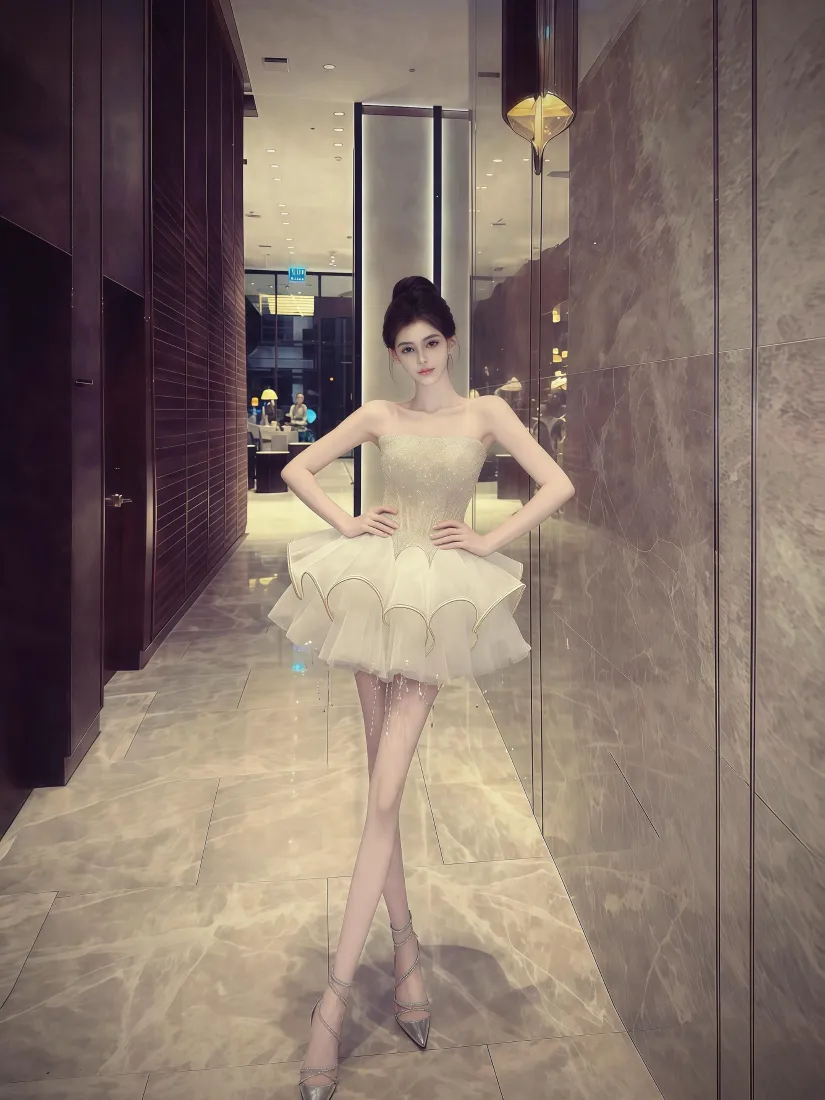 芭蕾舞者手机壁纸｜轻奢室内背景图片 - 仙气御姐「哲风壁纸」