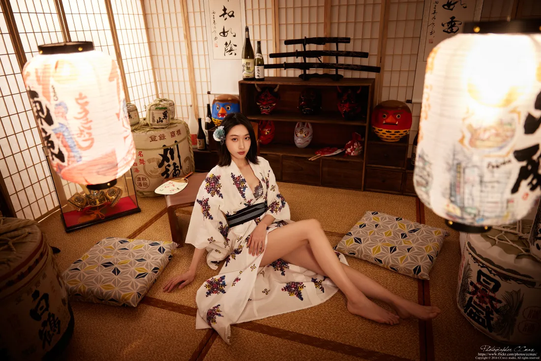 8k和服美女壁纸｜日式背景图片 - 和风写真「哲风壁纸」