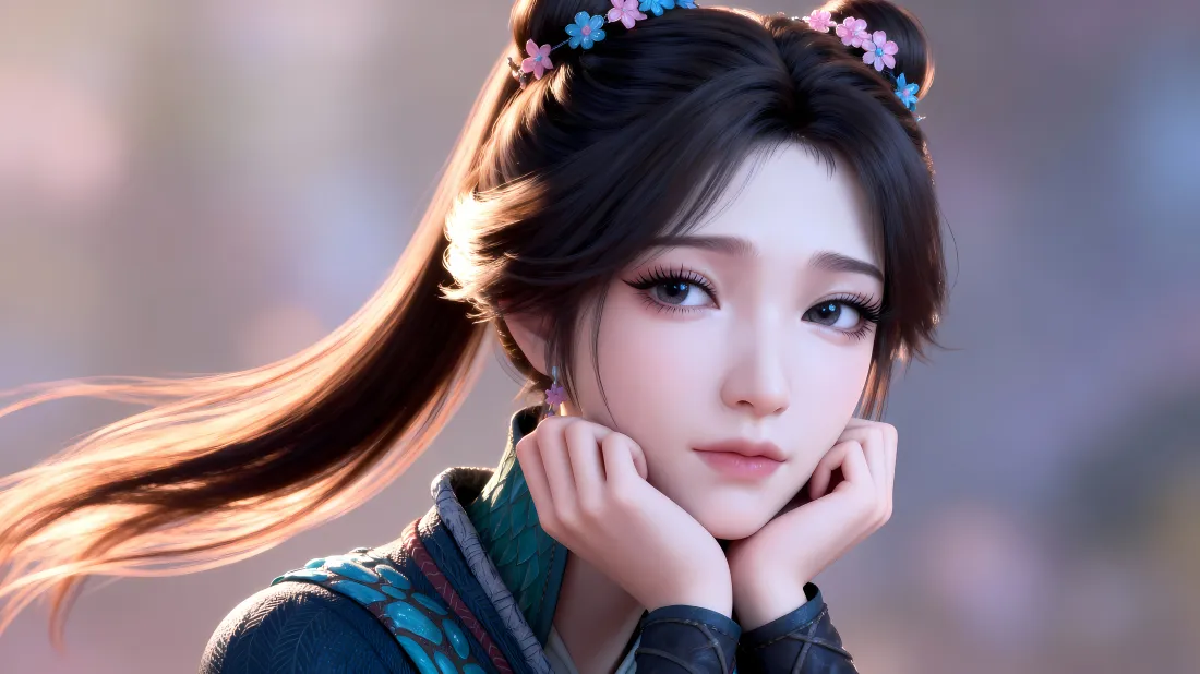 5k梅凝壁纸｜凡人修仙传背景图片 - 国漫女神「哲风壁纸」