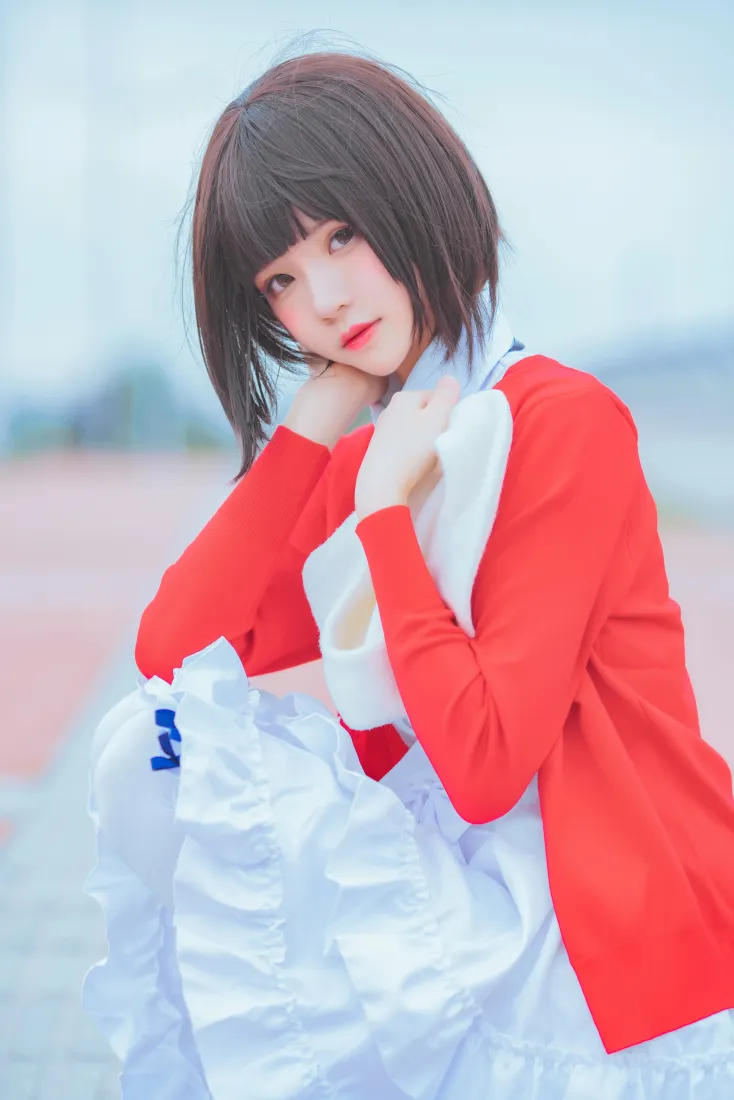 桜桃喵手机壁纸｜cosplay背景图片 - 加藤惠「哲风壁纸」