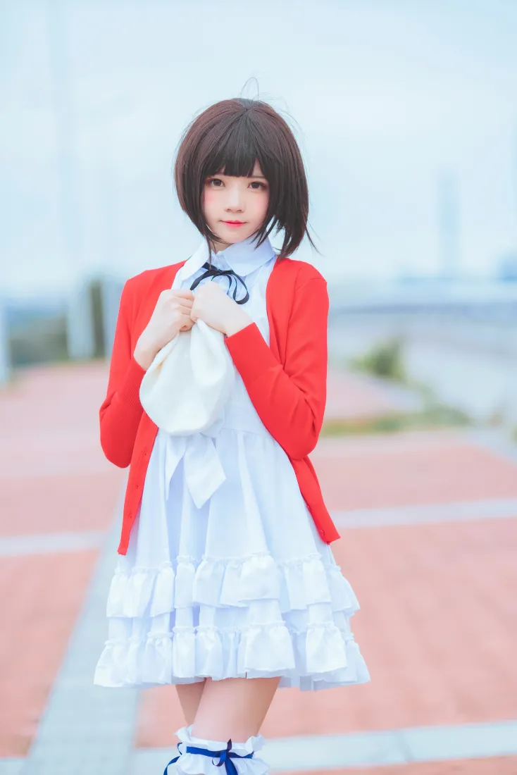 桜桃喵手机壁纸｜加藤惠背景图片 - cosplay「哲风壁纸」