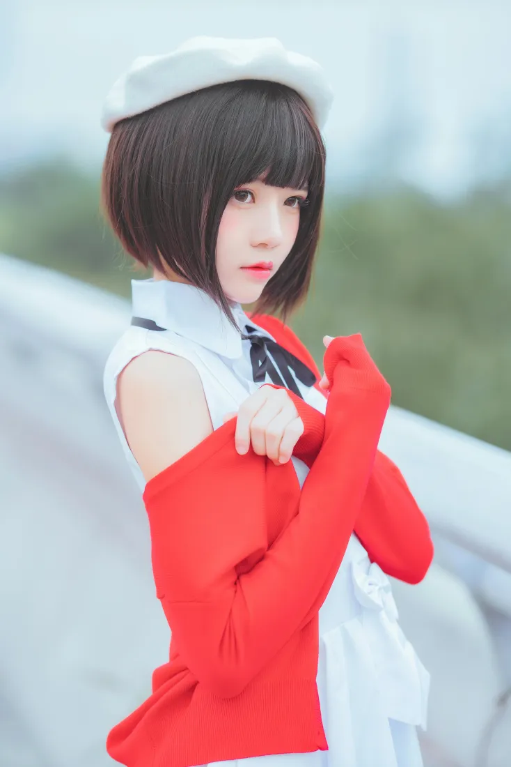 桜桃喵手机壁纸｜加藤惠背景图片 - cosplay「哲风壁纸」