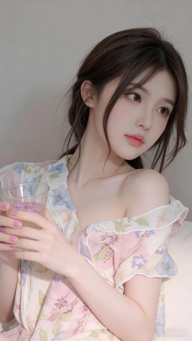 纯欲少女手机壁纸｜手机背景图片 - 温柔清新「哲风壁纸」