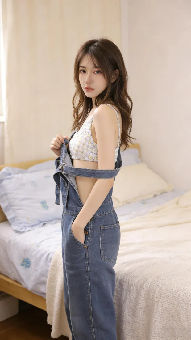 清纯美女手机壁纸｜卧室背景图片 - 清新人像「哲风壁纸」