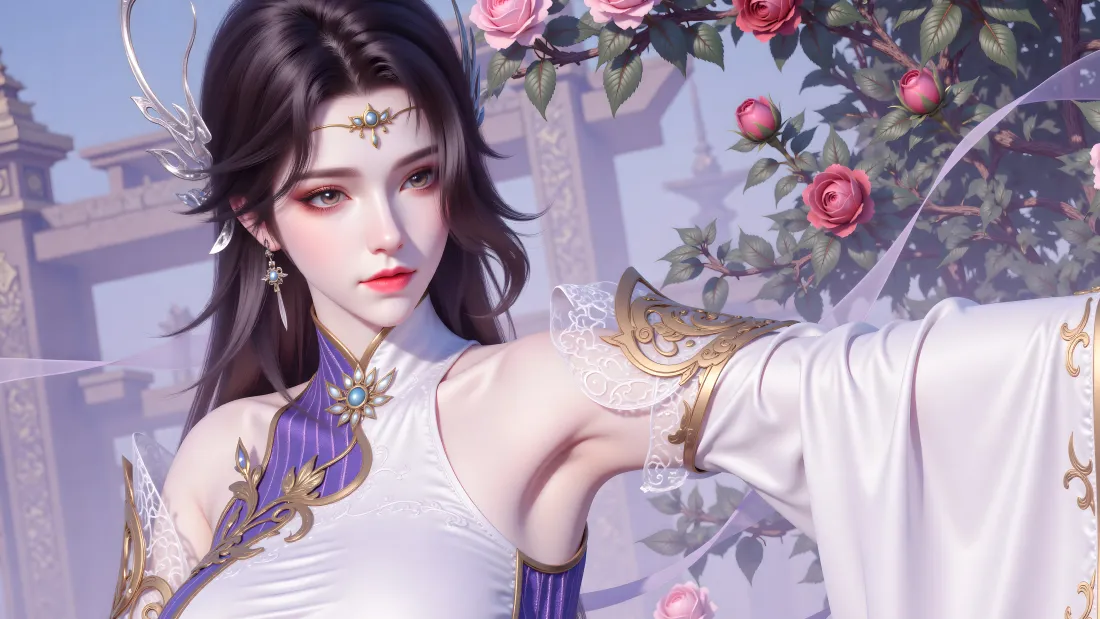 7k斗破苍穹壁纸｜玄衣背景图片 - 古风美人「哲风壁纸」