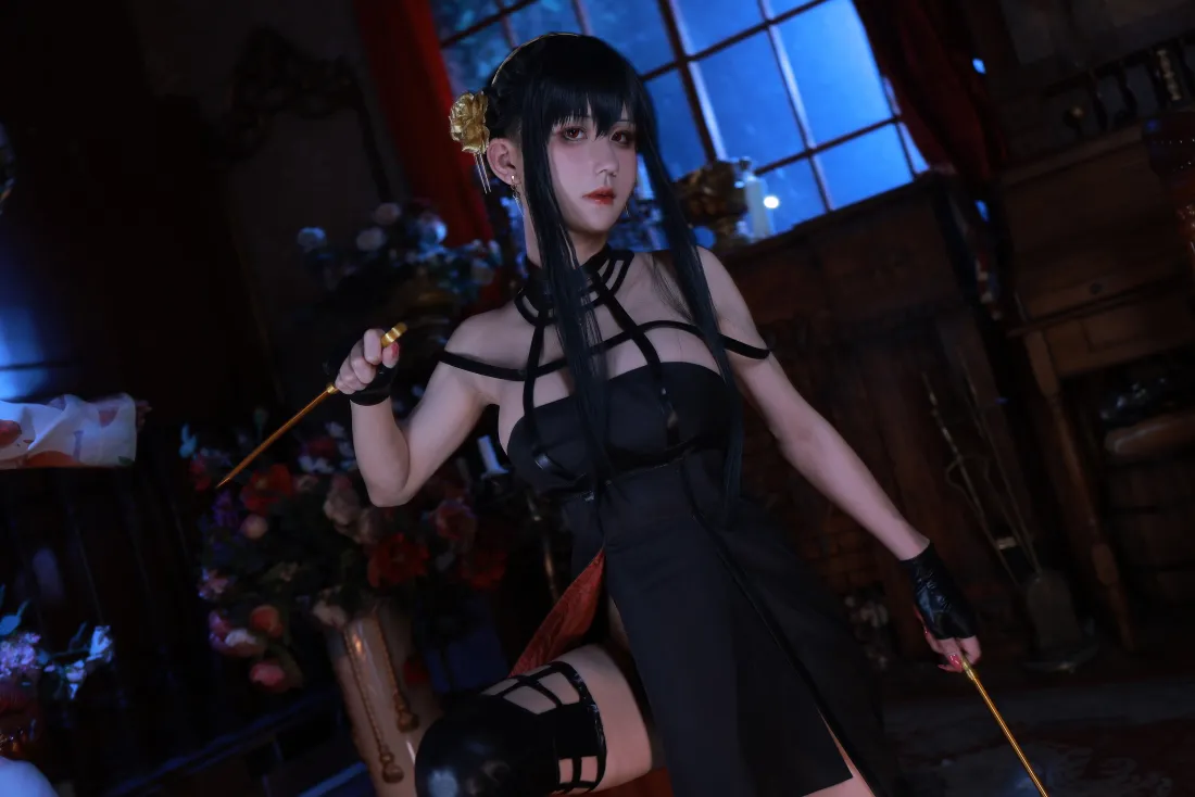 8k约尔福杰壁纸｜cosplay背景图片 - 御姐「哲风壁纸」