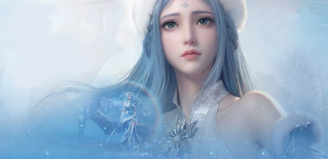 5k圣采儿壁纸｜平板背景图片 - 清冷国漫女神「哲风壁纸」