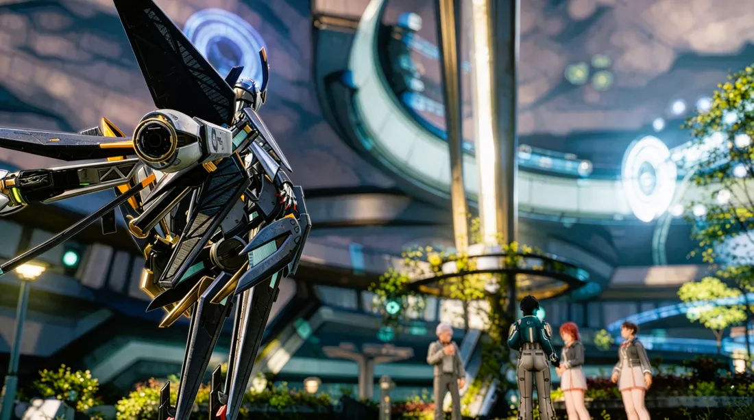 3k鸣潮壁纸｜机甲背景图片 - 声骇科幻场景「哲风壁纸」