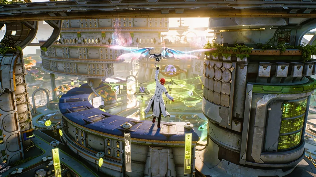 3k鸣潮壁纸｜科幻背景图片 - 悬浮主城「哲风壁纸」