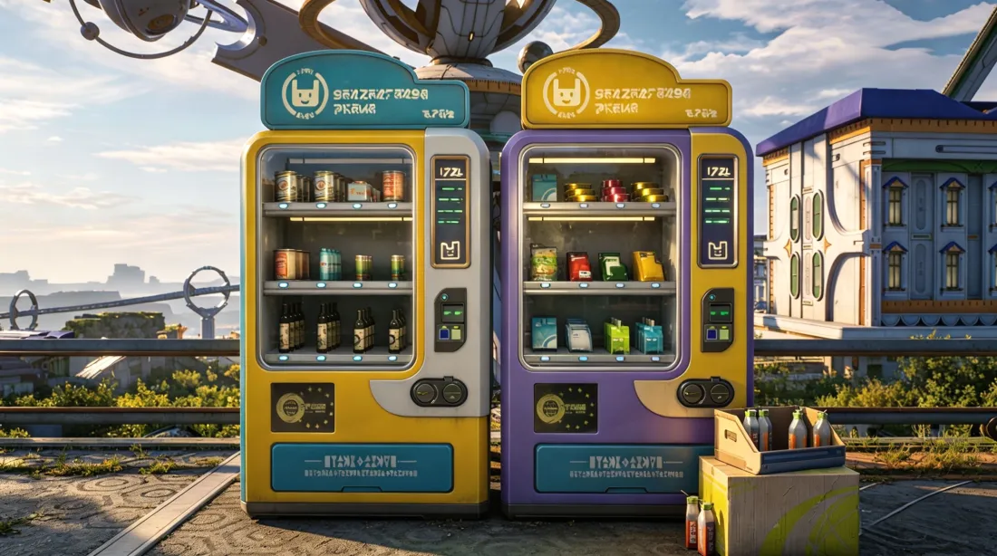 3k鸣潮壁纸｜游戏背景图片 - 街头贩卖机「哲风壁纸」