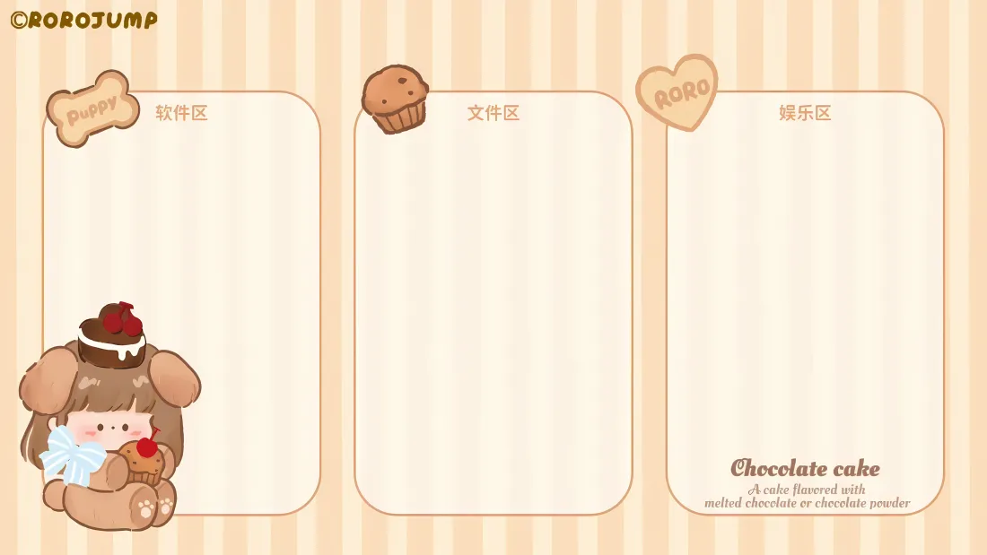 5k可爱壁纸｜分区背景图片 - 办公桌面「哲风壁纸」