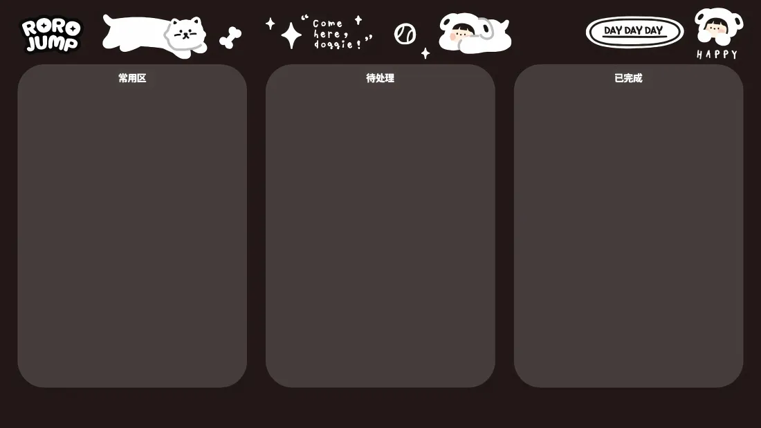 5k简约小猫壁纸｜工作分区背景图片 - 深色创意桌面「哲风壁纸」