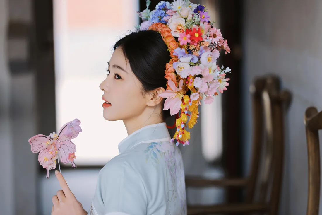 4k蟳埔女壁纸｜簪花背景图片 - 闽南民俗「哲风壁纸」